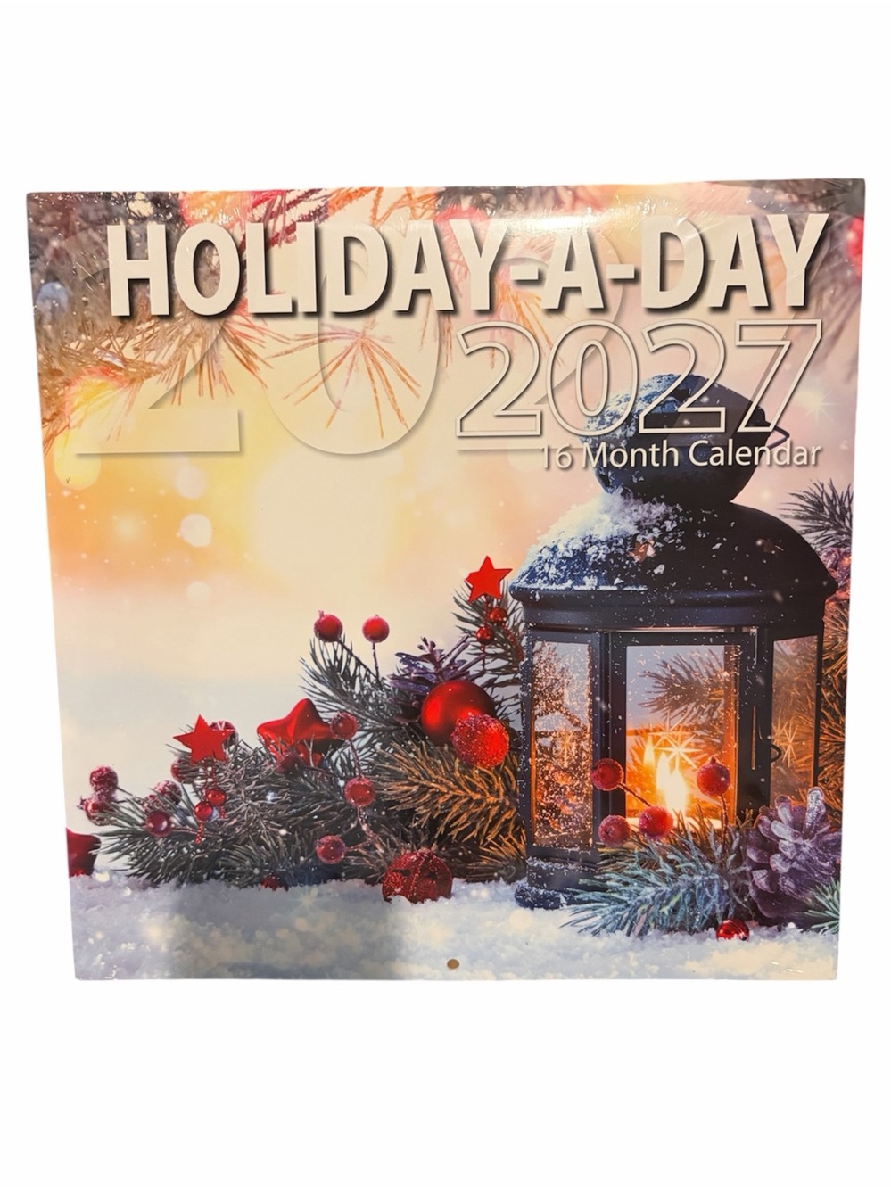 2027 16 month Holiday Wall Calendar
